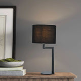 Lámpara de Mesa Tosca Negro 25x40cm con Bombilla - Iluminacion | Bylmo