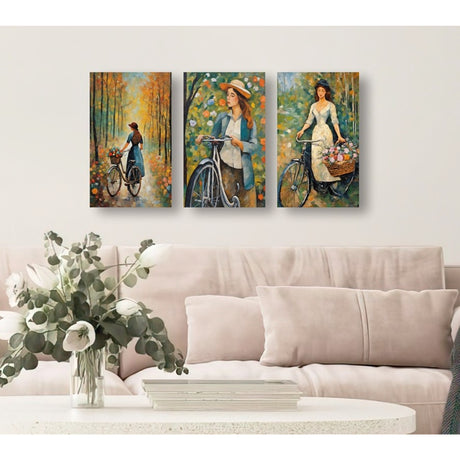 Set 3 Cuadros de Lienzo Clasic 43x60cm Decorativos - Cuadros | Bylmo