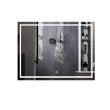 Espejo Led Cuadrado Moderno 60x80cm Sin Marco - Espejos Decorativos | Bylmo