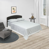 Juego de Sabanas Basic Gris Claro para Cama Semidoble 120 X 190 Cm Fondo Entero - Sabanas | Bylmo