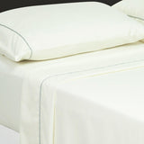 Juego de Sabanas Basic Beige para Cama Queen 160 X 190 Cm Fondo Entero - Sabanas | Bylmo