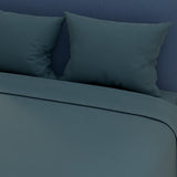 Juego de Sabanas My House Azul Oxford para Cama Queen 160 X 190 Cm Fondo Entero - Sabanas | Bylmo