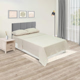 Juego de Sabanas Cotton Sense Marron Claro para Cama Queen 160 X 190 Cm Fondo Entero - Sabanas | Bylmo