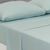 Juego de Sabanas Cotton Sense Verde Menta para Cama Queen 160 X 190 Cm Fondo Entero - Sabanas | Bylmo