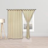 Cortina Blackout Cubista Camel 270x220cm Horizontal Botón - Cortinas y Persianas | Bylmo