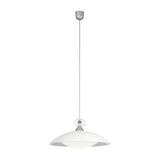 Lámpara Colgante Contemporáneo 45x45x110cm Gris Aluminio Ajustable - Iluminacion | Bylmo