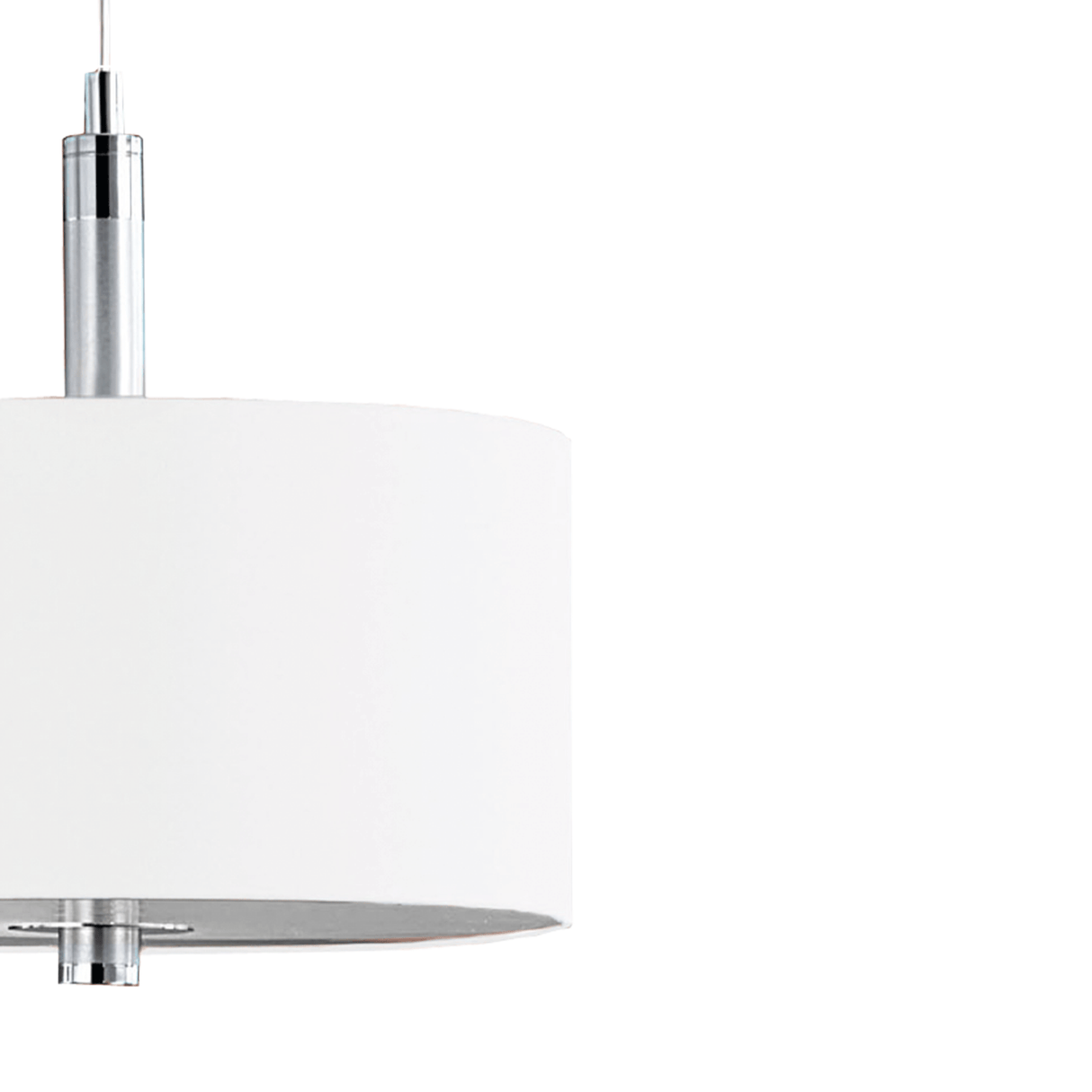 Lámpara Colgante Contemporáneo Beige Diseño Único 43x43x110cm Acero - Iluminacion | Bylmo