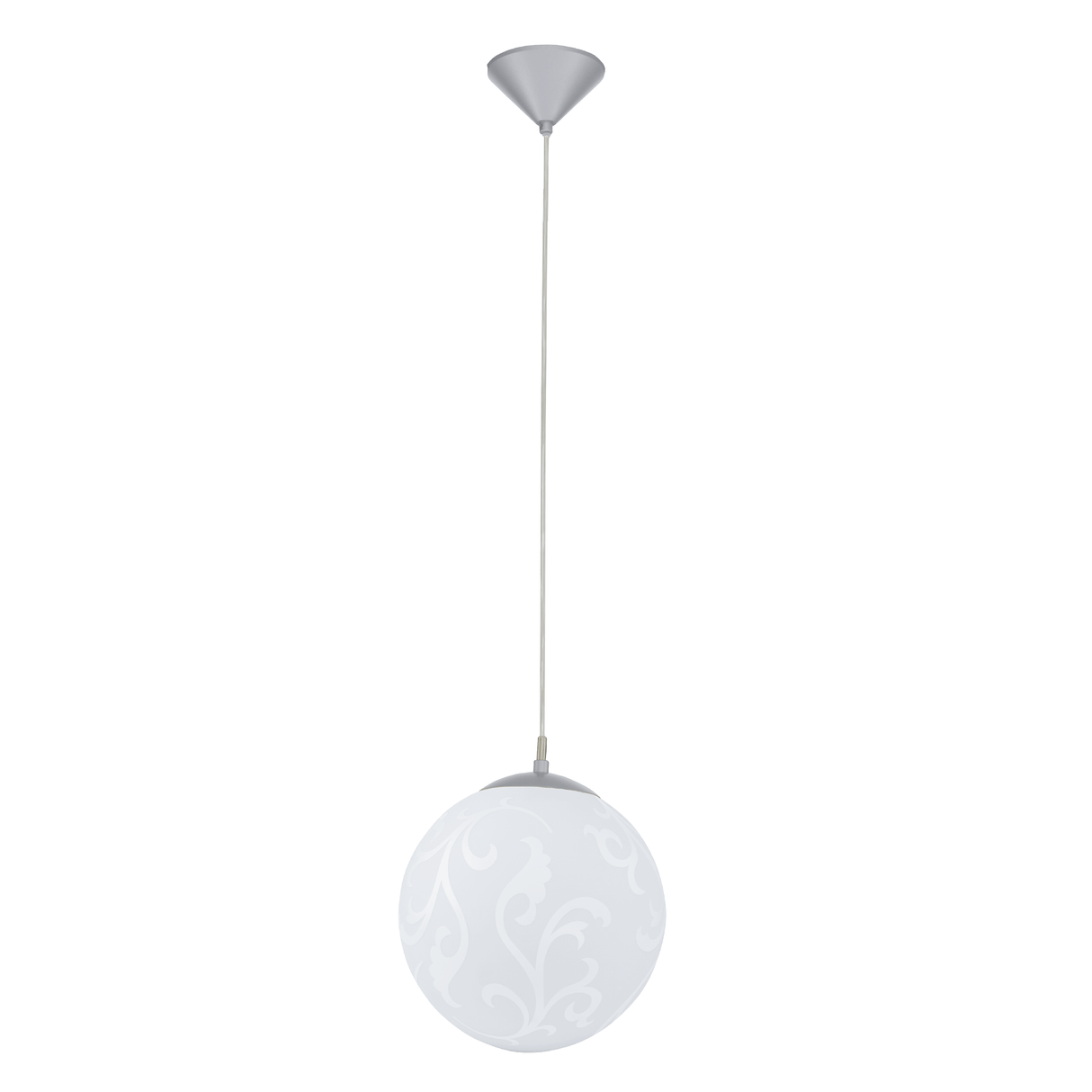 Lámpara Colgante Contemporáneo Gris Acero 1 Luz Ajustable 25x25x110 cm - Iluminacion | Bylmo