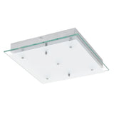 Lámpara de Pared Contemporáneo 38x38 Gris Acero LED 2600 Lumens - Iluminacion | Bylmo