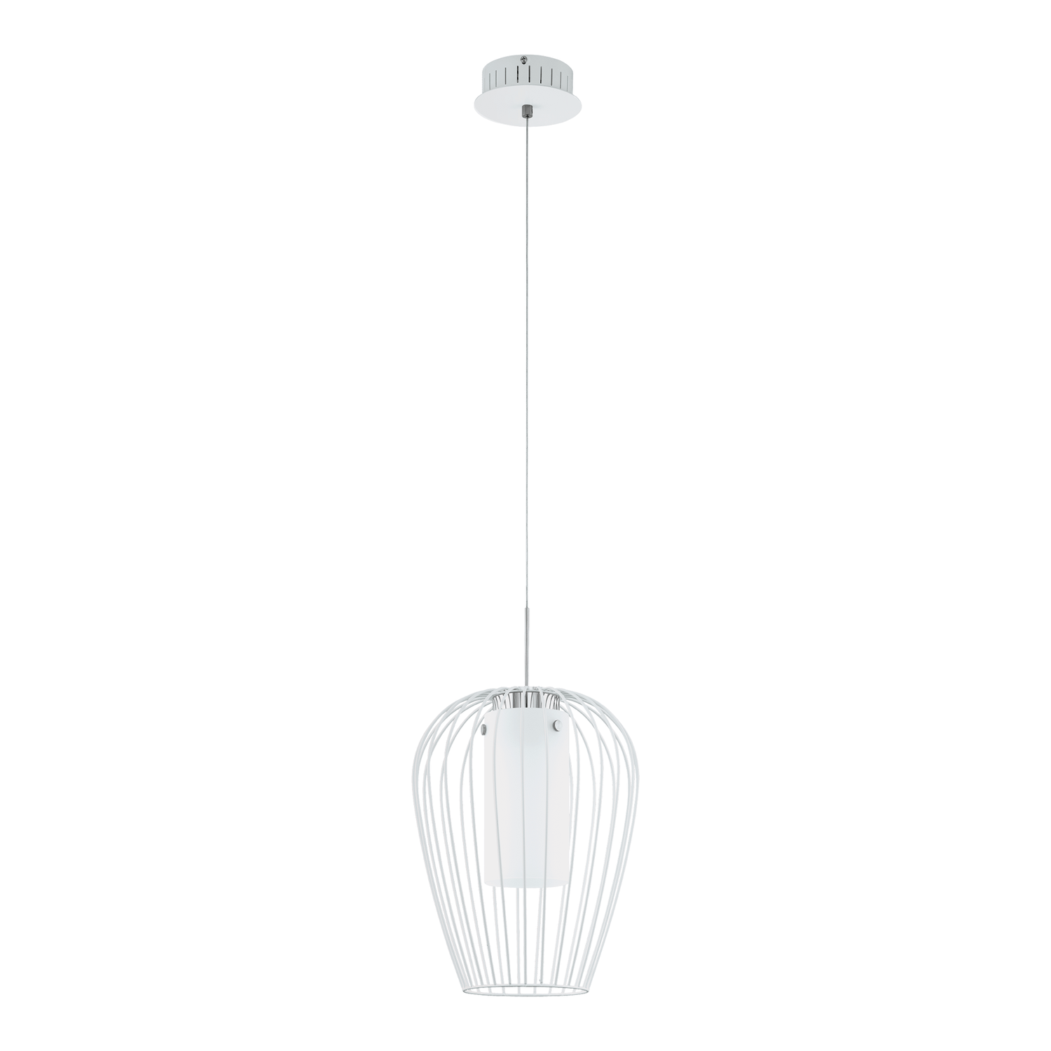 Lámpara Colgante Minimalista 3 Luces Blanca 110V 800 Lm 160 - Iluminacion | Bylmo