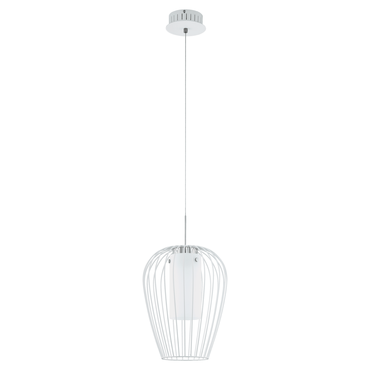 Lámpara Colgante Minimalista 3 Luces Blanca 110V 800 Lm 160 - Iluminacion | Bylmo