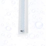 Lámpara Contemporáneo Gris 9x63cm ACERO Ajustable LED 1600L 1 Luz - Iluminacion | Bylmo