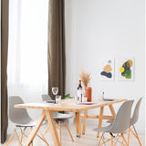 Lámpara Colgante Rústico Gris 38x110cm ACERO Ambiente Ajustable LED - Iluminacion | Bylmo