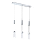 Lámpara Colgante Moderno Gris Acero Ajustable 10x66x110cm - Iluminacion | Bylmo