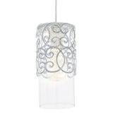 Lámpara Colgante Vintage Gris 1 Luz Ajustable 1100 Lúmenes - Iluminacion | Bylmo