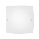 Lámpara de Pared Contemporáneo 24x24 Blanco Acero 1 Luz 1100 Lúmenes - Iluminacion | Bylmo