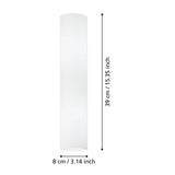 Lámpara de Pared Contemporáneo Blanco Acero LED 57cm Ambiente 160 450lm IP20 - Iluminacion | Bylmo