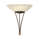Lámpara de Pared Clásico 1 Luz 30x8x32 Café Acero IP20 - Iluminacion | Bylmo
