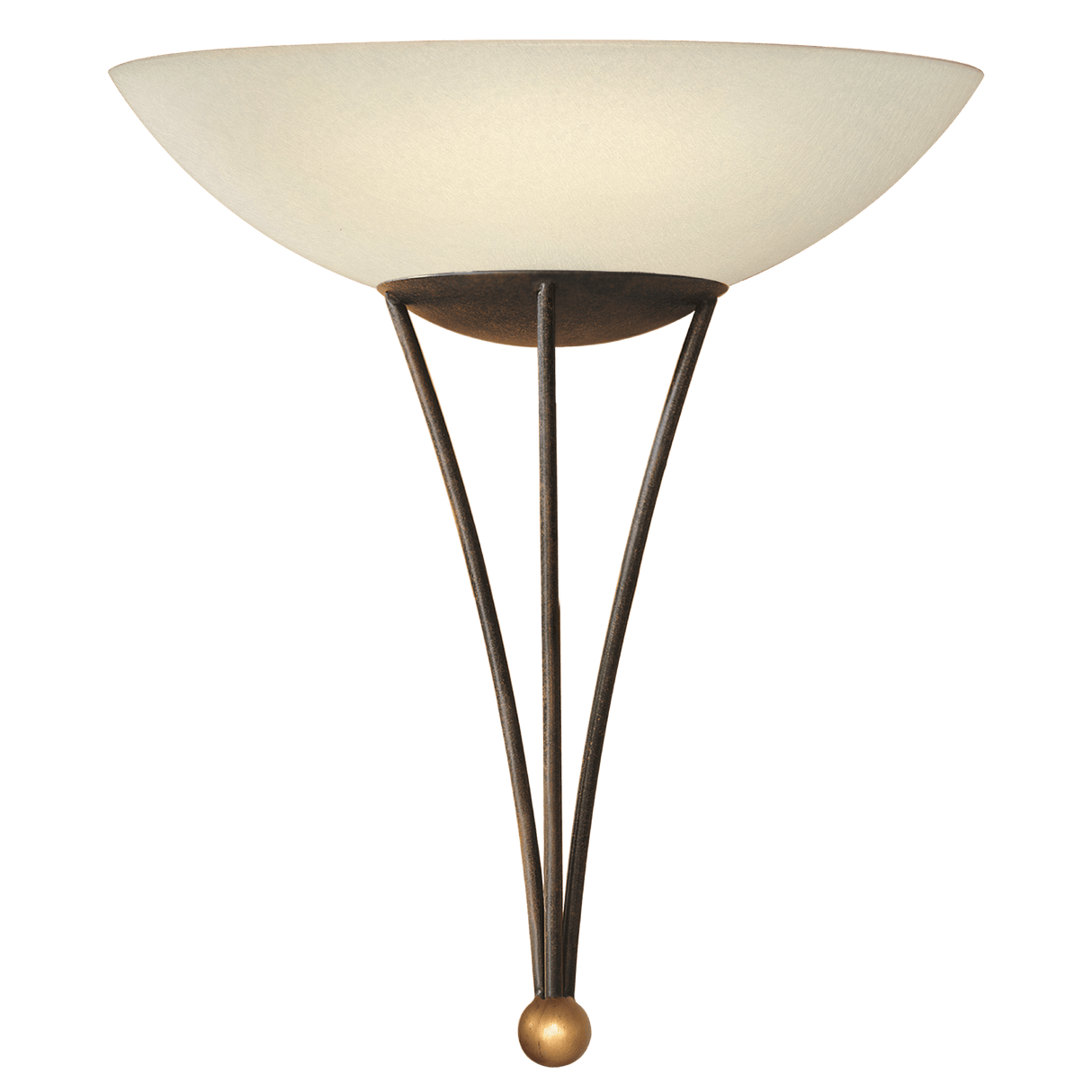 Lámpara de Pared Clásico 1 Luz 30x8x32 Café Acero IP20 - Iluminacion | Bylmo