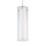 Lámpara Colgante Moderno Gris Acero 16x6x110cm Ambiente LED - Iluminacion | Bylmo