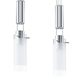 Lámpara Colgante Moderno Gris Acero Ajustable 110V 4 Luces - Iluminacion | Bylmo