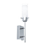 Lámpara de Pared Moderno ACERO Gris Sobrepuesta Ambiente 1 Luz LED - Iluminacion | Bylmo