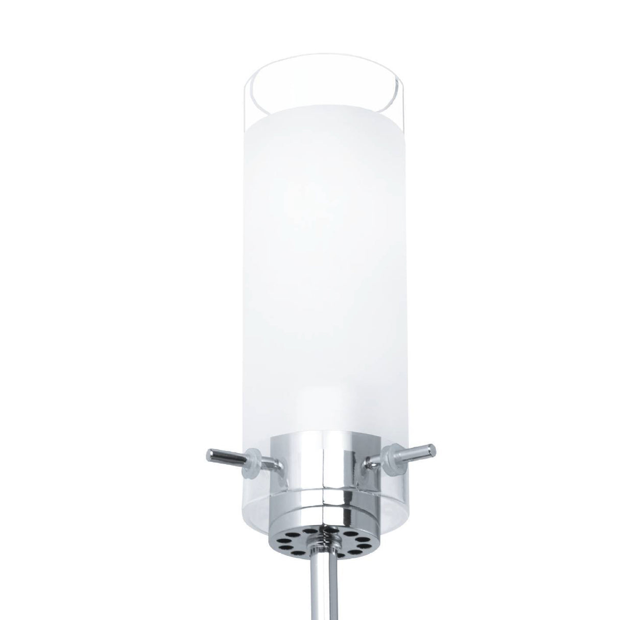 Lámpara de Pared Moderno ACERO Gris Sobrepuesta Ambiente 1 Luz LED - Iluminacion | Bylmo