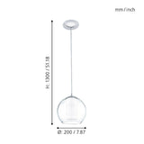 Lámpara Colgante Contemporáneo Gris ACERO 3 Luces Ajustable - Iluminacion | Bylmo