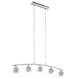 Lámpara Colgante Contemporáneo Gris Acero Ajustable 9x90x110 450 Lúmenes - Iluminacion | Bylmo