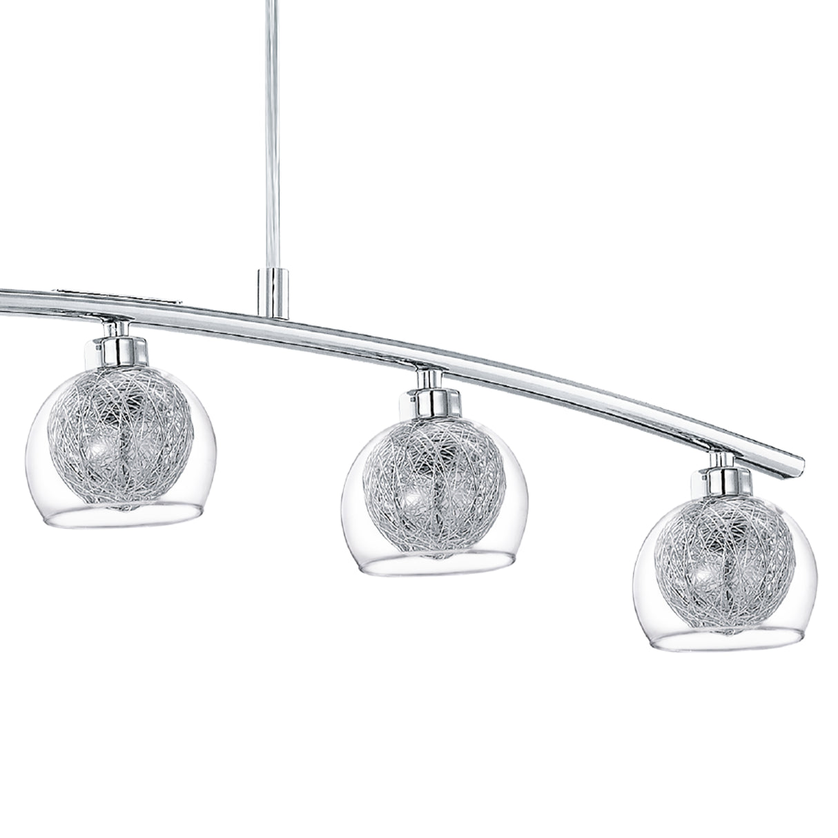 Lámpara Colgante Contemporáneo Gris Acero Ajustable 9x90x110 450 Lúmenes - Iluminacion | Bylmo