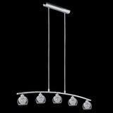 Lámpara Colgante Contemporáneo Gris Acero Ajustable 9x90x110 450 Lúmenes - Iluminacion | Bylmo