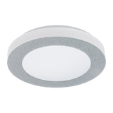 Lámpara Contemporáneo Gris 30x30x7cm Acero - Iluminacion | Bylmo