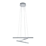 Lámpara Colgante Moderno Gris Acero 3 Luces Ajustable - Iluminacion | Bylmo
