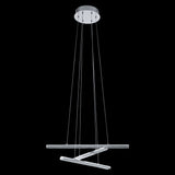 Lámpara Colgante Moderno Gris Acero 3 Luces Ajustable - Iluminacion | Bylmo