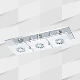 Lámpara Moderno Gris 3 luces 41x13x8cm LED - Iluminacion | Bylmo