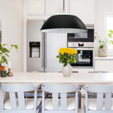 Lámpara Colgante Moderno Negro 1 Ajustable 65x65x1830 5.5Kg - Iluminacion | Bylmo