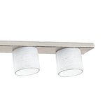 Lámpara Colgante Contemporáneo Gris Acero Ajustable 12x90x140cm - Iluminacion | Bylmo