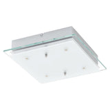 Lámpara Contemporáneo Gris 29x29x7cm 1600 Lúmenes LED 4 Luces - Iluminacion | Bylmo