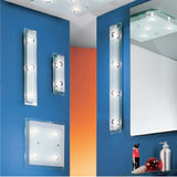 Lámpara Contemporáneo Gris 29x29x7cm 1600 Lúmenes LED 4 Luces - Iluminacion | Bylmo