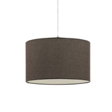 Lámpara Colgante Contemporáneo Gris ACERO 1 Luz Ajustable Techo LED 38x58x130cm - Iluminacion | Bylmo