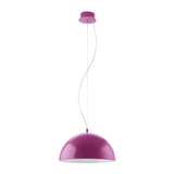 Lámpara Colgante Industrial Morada Diseño Industrial 38x38x110 cm Acero Ajustable - Iluminacion | Bylmo