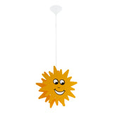 Lámpara Colgante Tropical Dorado Ajustable 1 Luz 38x38x110cm 0.82kg - Iluminacion | Bylmo