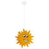 Lámpara Colgante Tropical Dorado Ajustable 1 Luz 38x38x110cm 0.82kg - Iluminacion | Bylmo