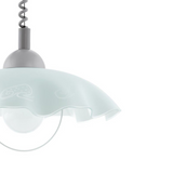 Lámpara Colgante Contemporáneo 41x41x110cm Gris Vidrio Ajustable - Iluminacion | Bylmo