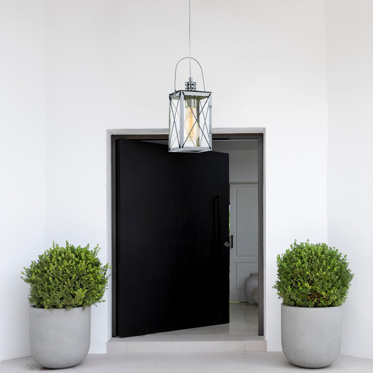 Lámpara Colgante Vintage Gris Acero Diseño Único 110cm - Iluminacion | Bylmo