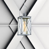 Lámpara Colgante Vintage Gris Acero Diseño Único 110cm - Iluminacion | Bylmo