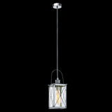 Lámpara Colgante Vintage Gris Acero Diseño Único 110cm - Iluminacion | Bylmo