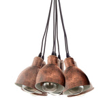 Lámpara Colgante Industrial Cafe 38x38x110 cm Ajustable. - Iluminacion | Bylmo
