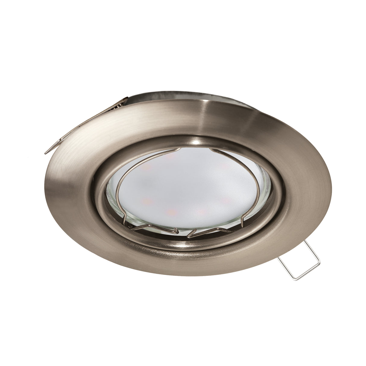 Lámpara Empotrable Contemporáneo Gris 11x11x7cm ACERO 1 Luz 450Lm GU10 IP20 LED - Iluminacion | Bylmo