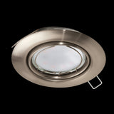 Lámpara Empotrable Contemporáneo Gris 11x11x7cm ACERO 1 Luz 450Lm GU10 IP20 LED - Iluminacion | Bylmo